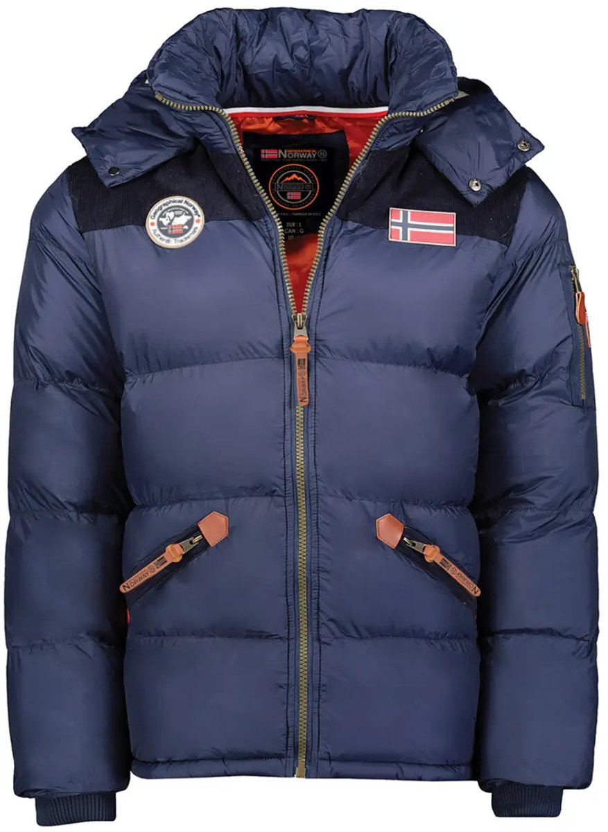 Parka acolchada con capucha Geographical Norway Celian