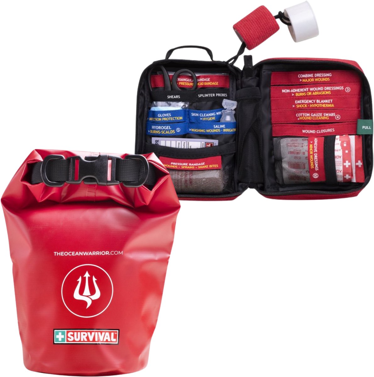 Botiquín de primeros auxilios Survival First Aid Kit Ocean Warrior
