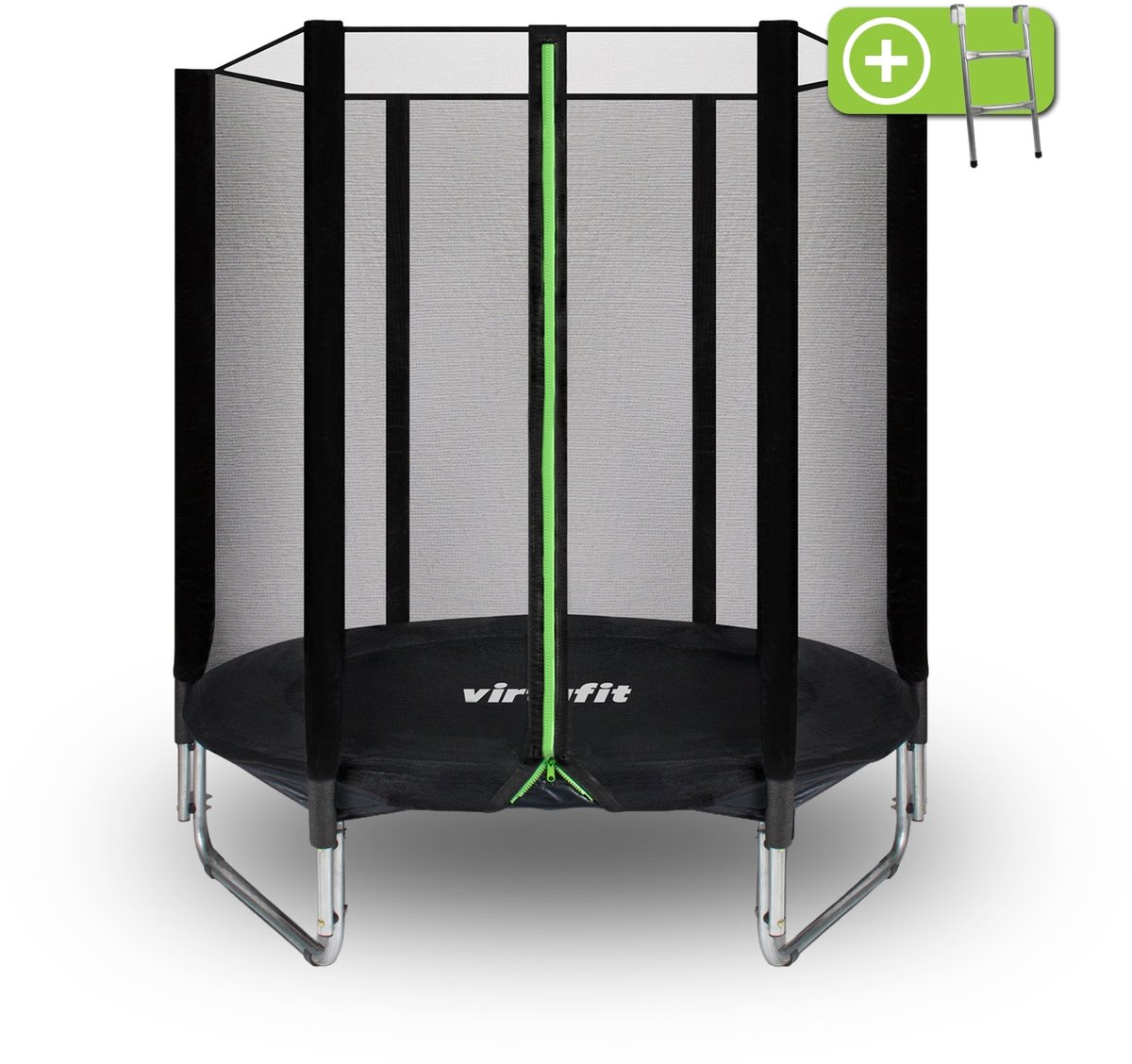 Trampolín de fitness con red de seguridad VirtuFit