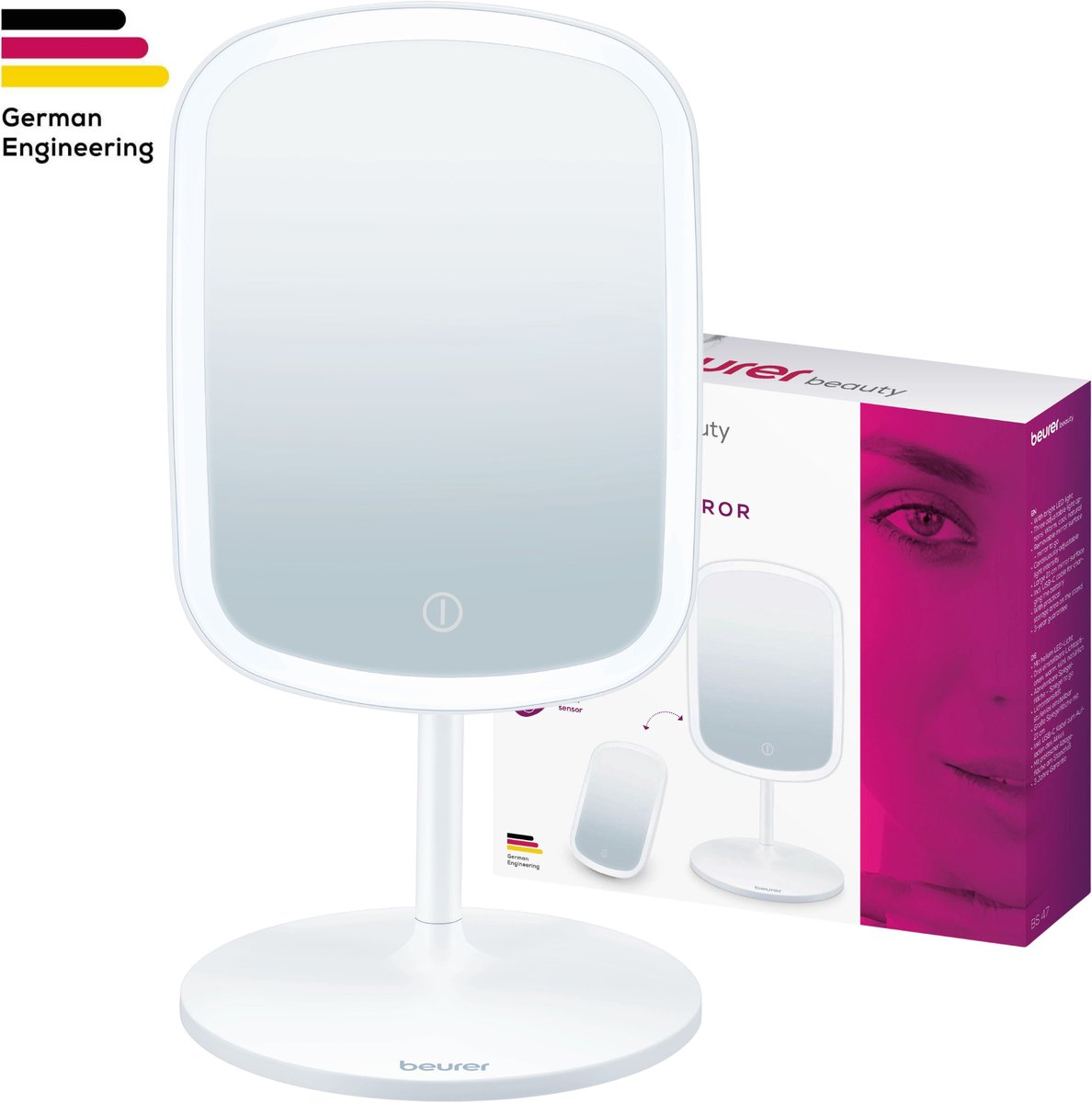 Espejo cosmético iluminado Beurer BS 47