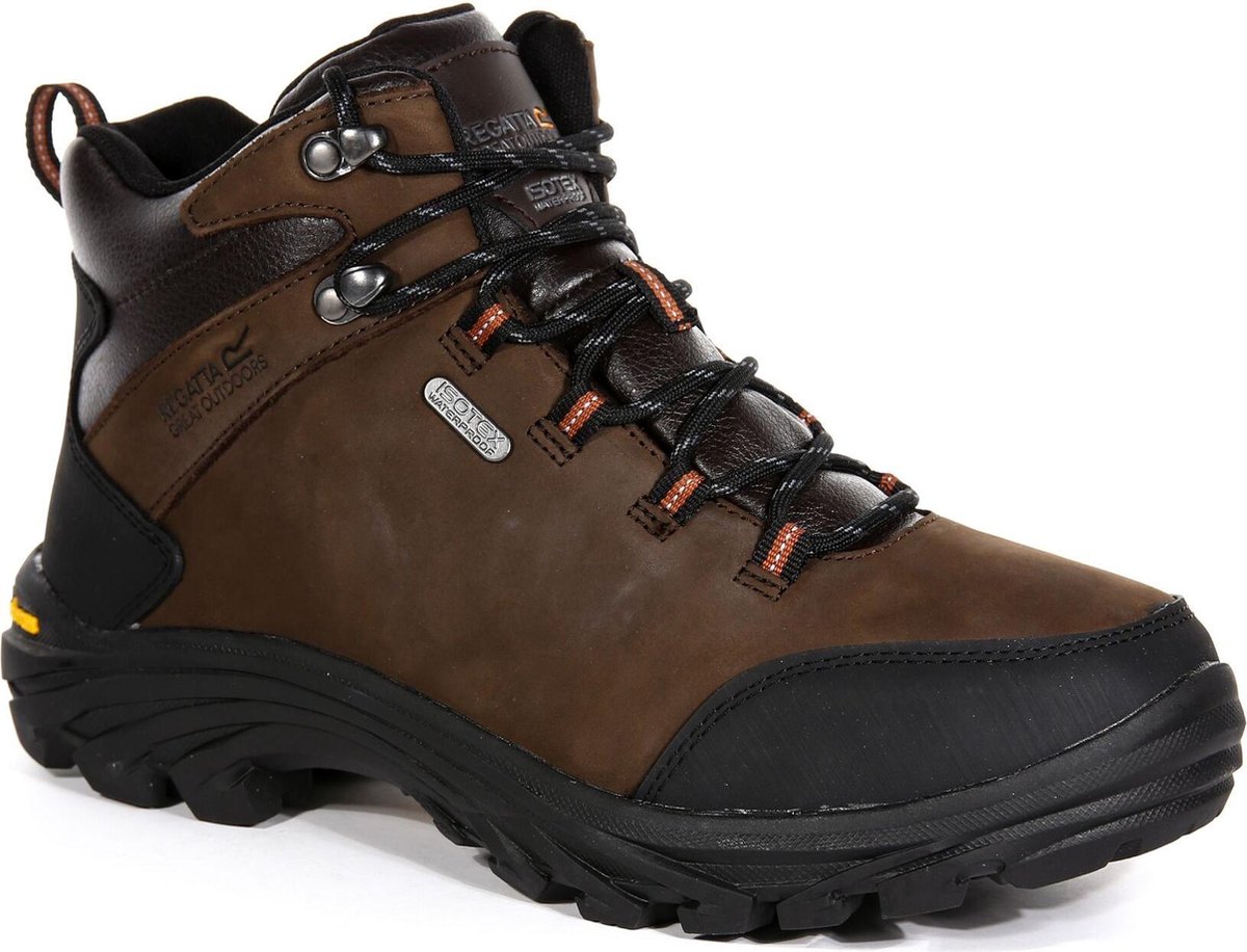 Botas de senderismo de cuero impermeable Regatta Burrell