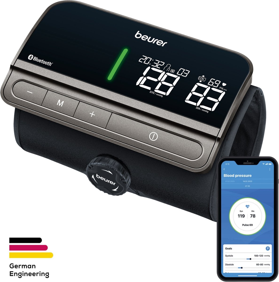 Tensiómetro Beurer BM 81 EasyLock