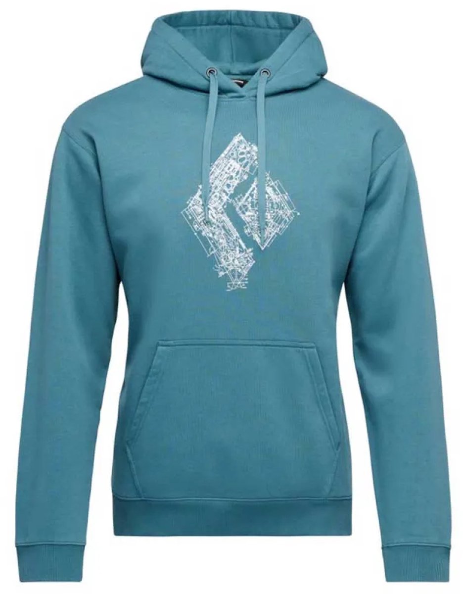 Hoodie Black Diamond Engineered