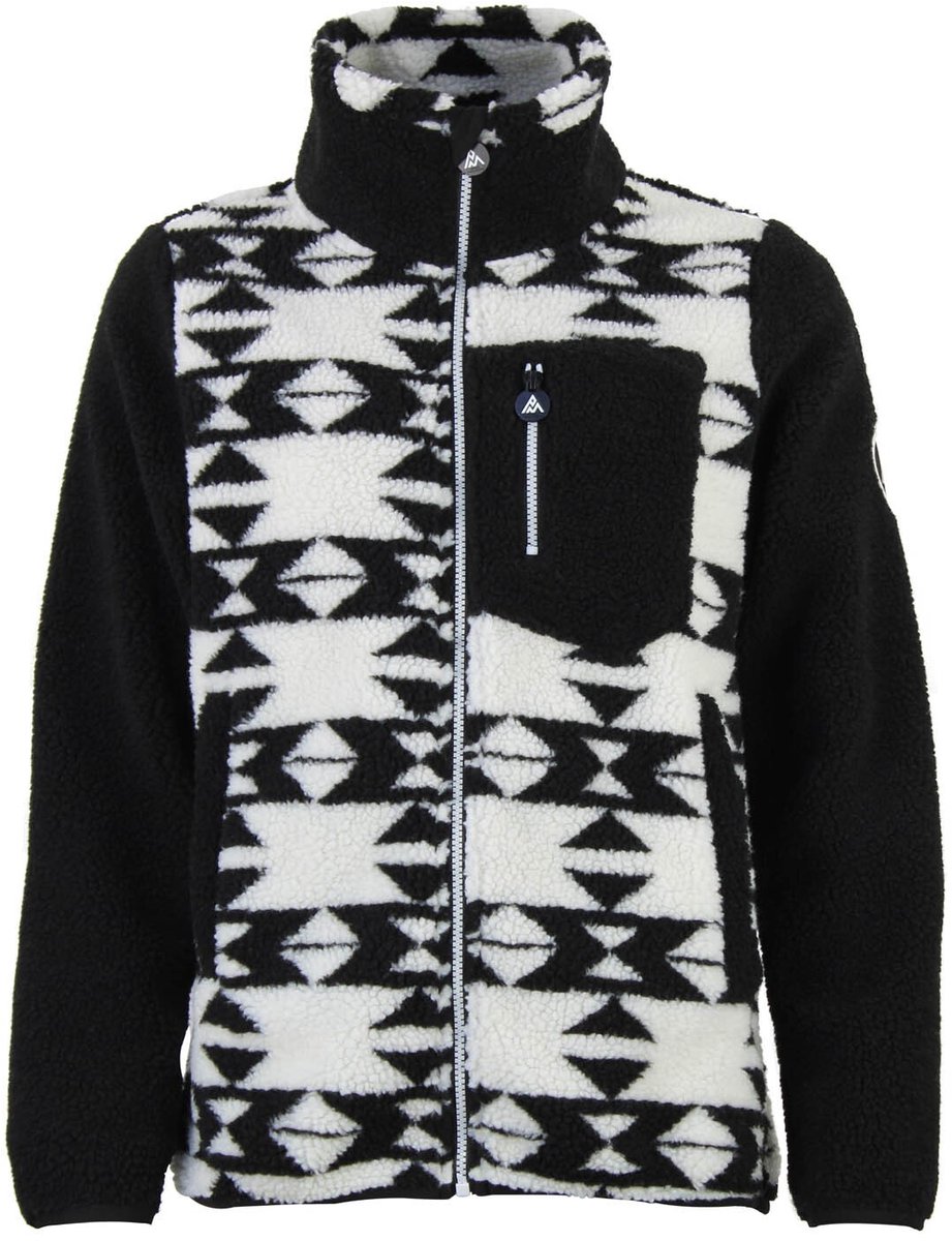 Damen Fleecejacke mit Brusttasche Peak Mountain Sherpa 350G