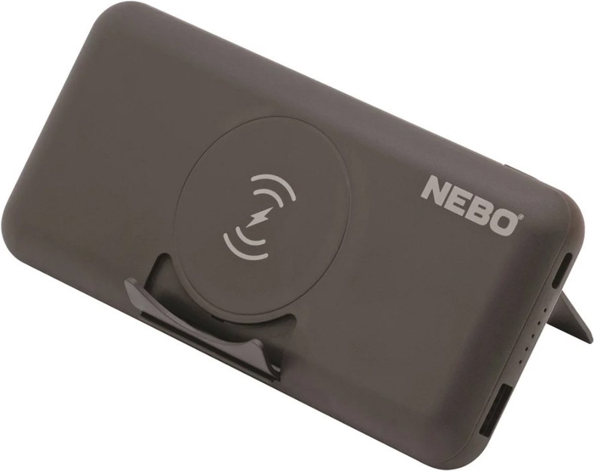 Wiederaufladbare externe Batterie Nebo 10K QI