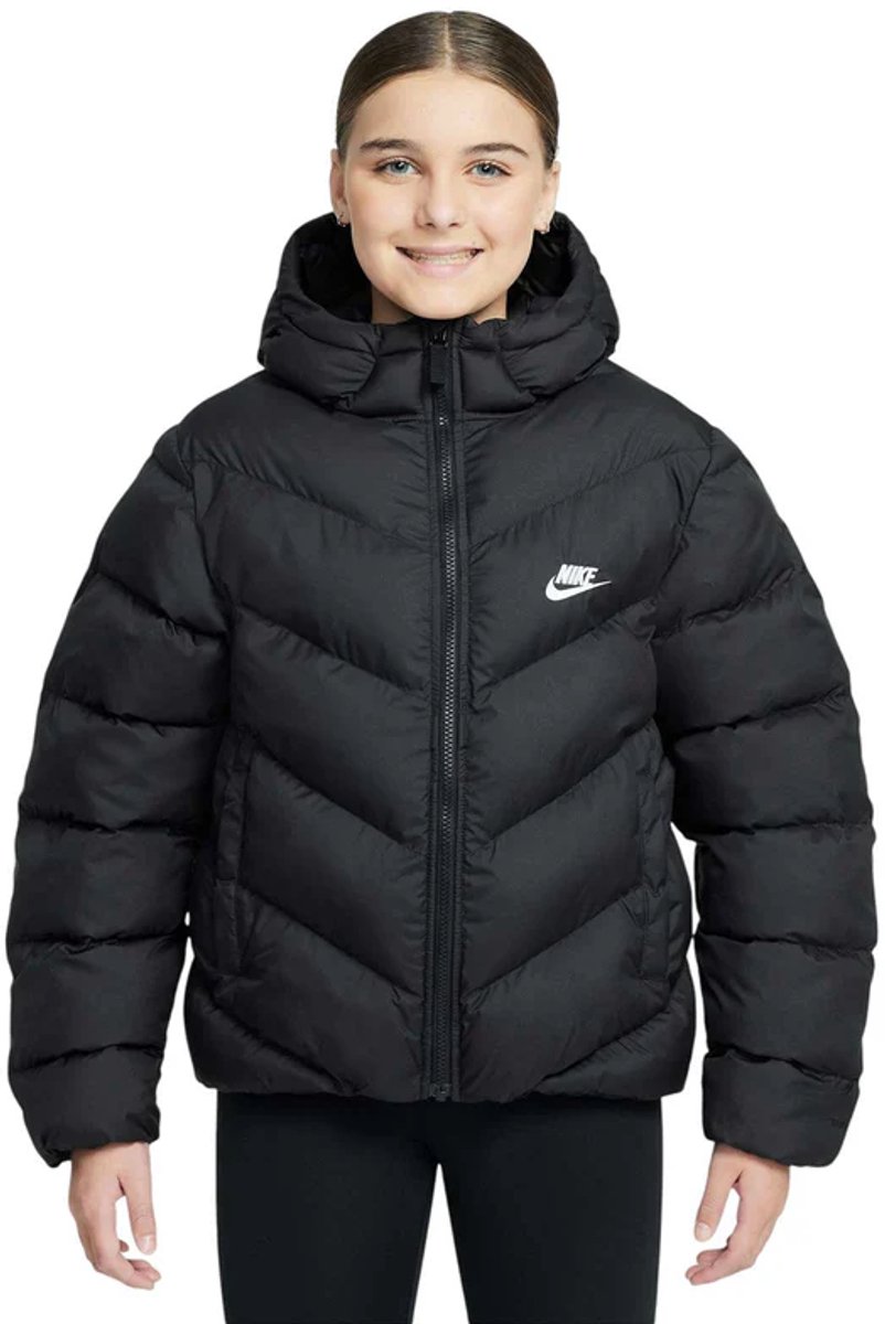 Lockere Daunenjacke Mädchen Nike All Day Play Therma-FIT