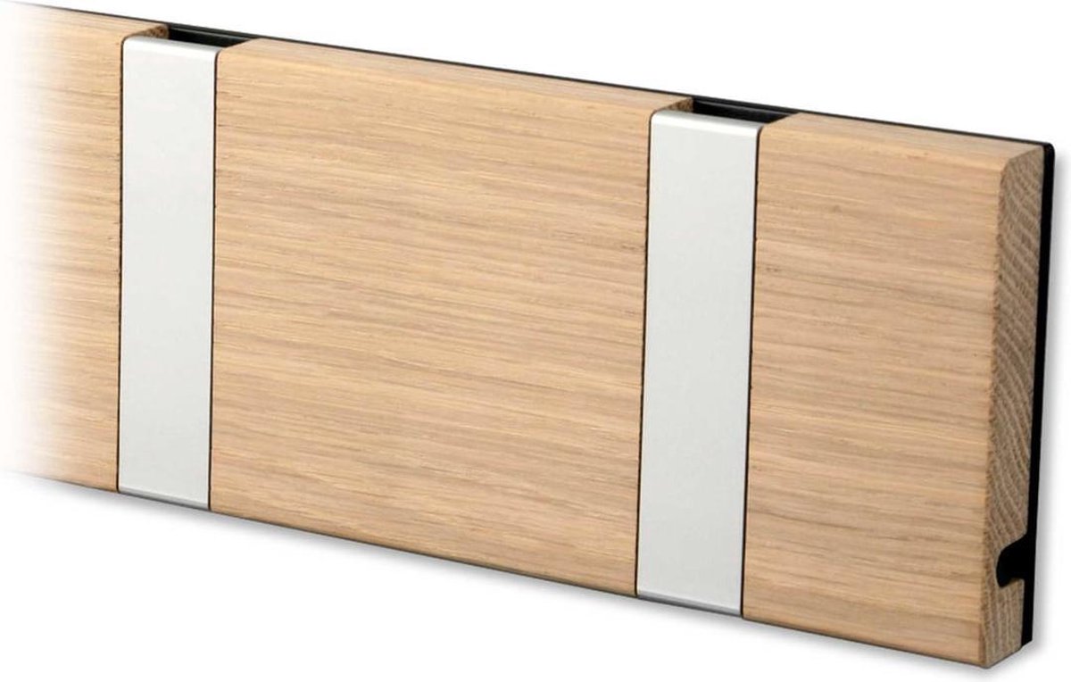 LoCa Appendiabiti Loca Knax 40 cm rovere insaponato-grigio