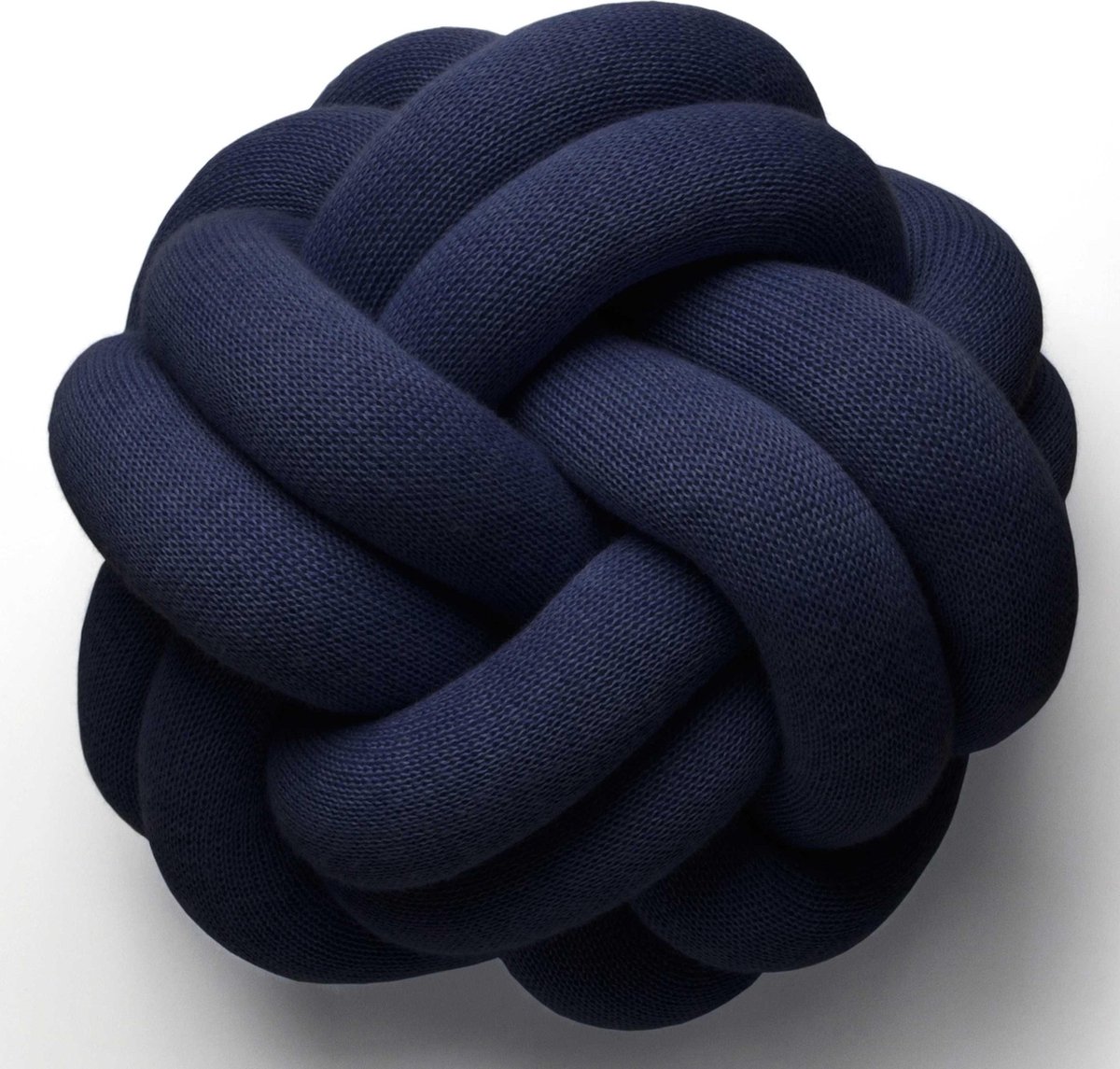 Design House Stockholm Cuscino Knot blu navy