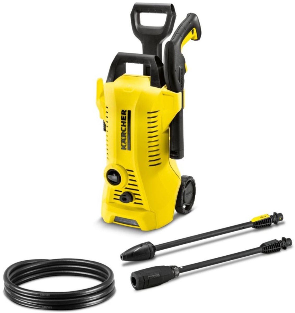Limpiadora de alta presión Kärcher K 2 Premium Power Control | 360 l/h | 1400 W | Negro, Amarillo