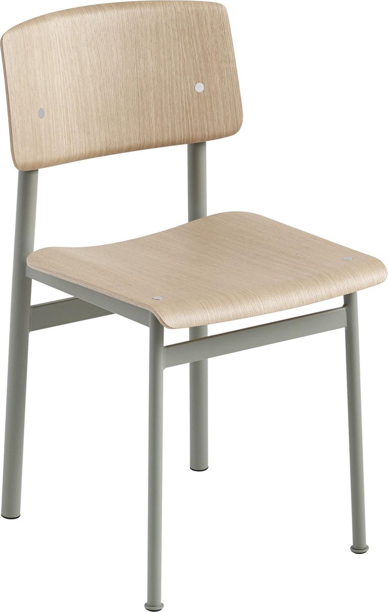 Muuto Silla Loft Chair Roble-dusty green