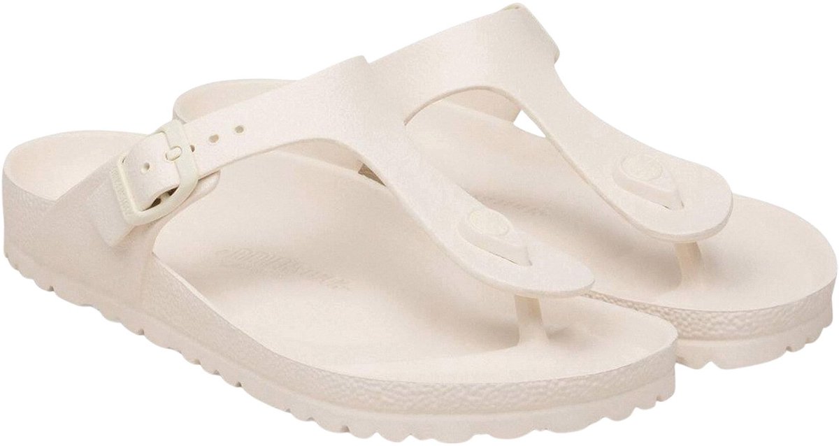 Birkenstock Gizeh Regular EVA T. 42 Blanc Unisexe