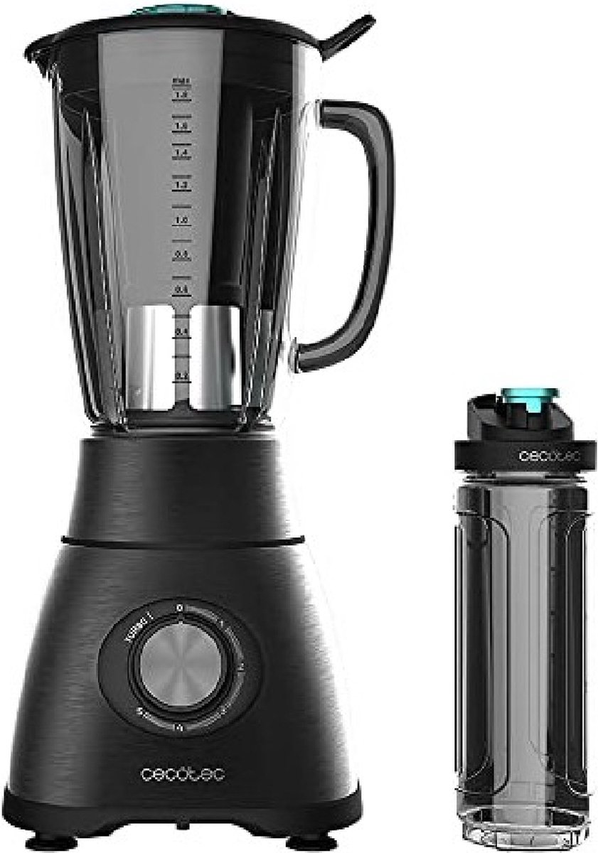 Batidora Vaso Cecotec POWER BLACK | TIT.2500 V/C | 4310