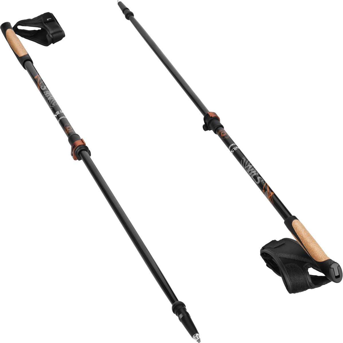 Nordic Walking Stock aus Karbon NILS NW8613 Kije