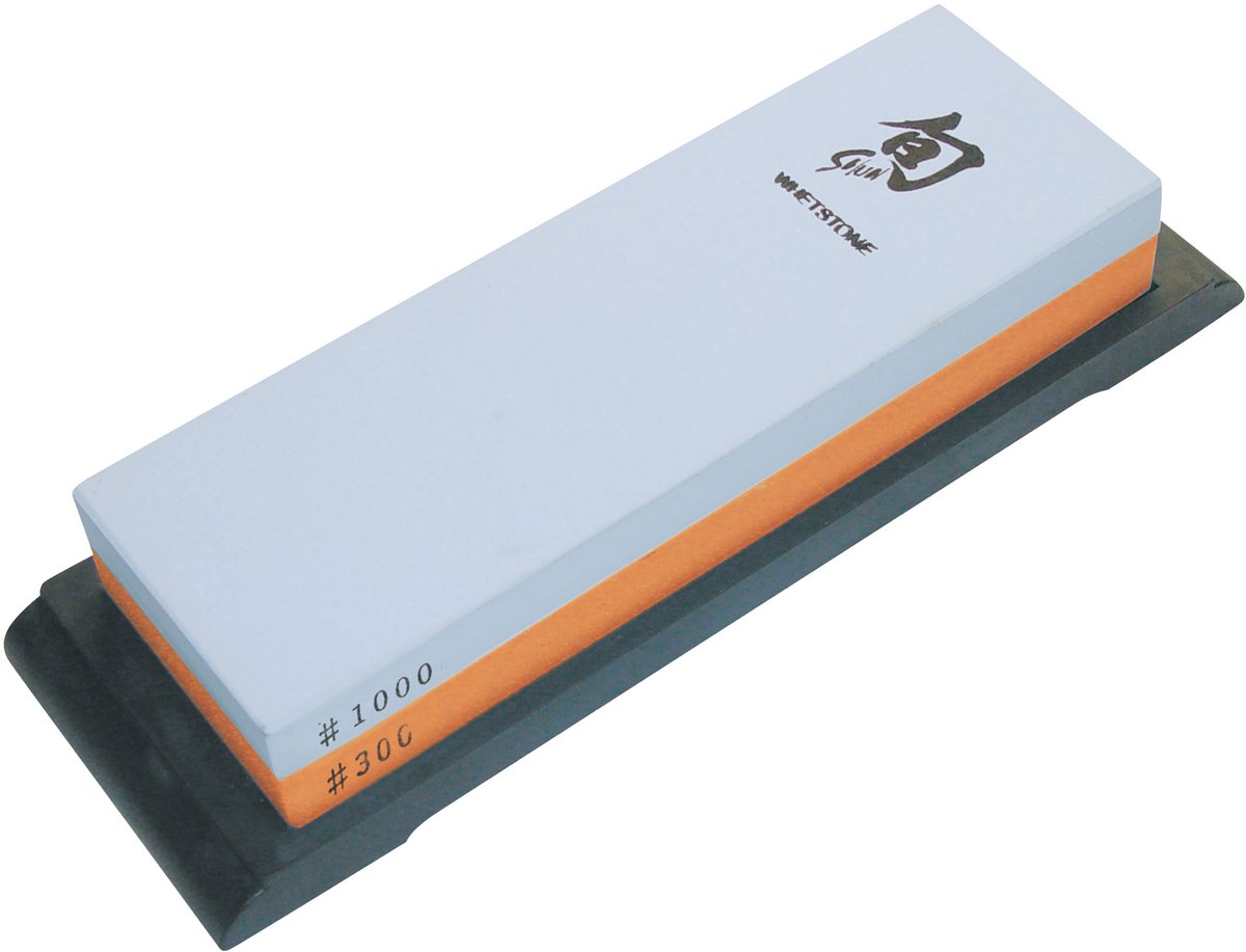 KAI Piedra húmeda de afilar Kai Shun 300/1000 Azul anaranjado