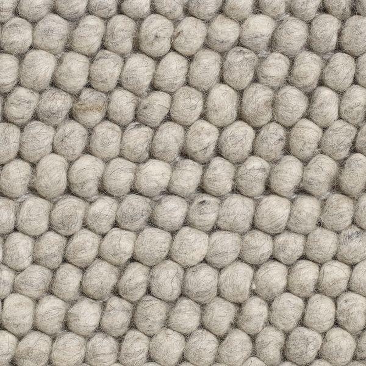 HAY Tappeto di lana Peas 200x300 cm Grigio morbido