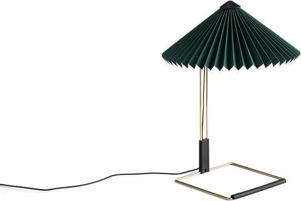 HAY Lámpara de mesa Matin table Ø30 cm Green shade