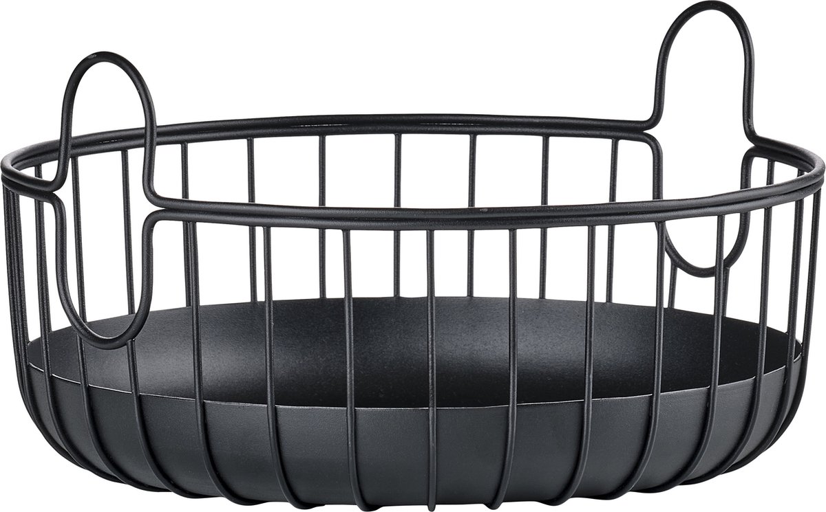 Zone Denmark Panier Inu Ø22x8 cm Noir