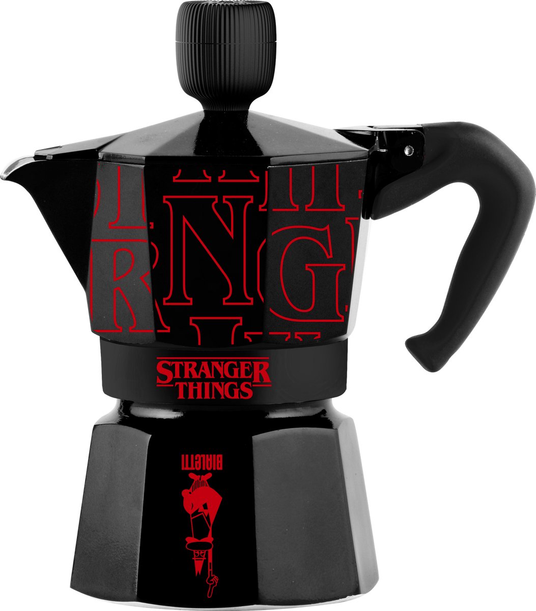 Bialetti Moka Express Stranger Things mokabryggare (3 koppar)