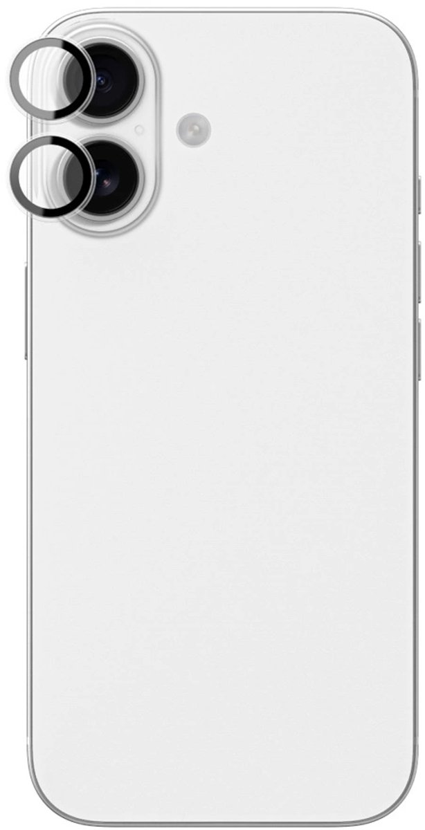 AmazingThing Lens Glass for iPhone 17 with Clear Frame