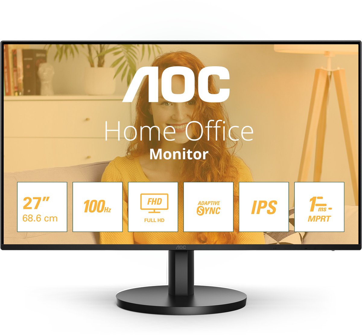 27" AOC 27B3HA2 - 1920x1080 (FHD) - 100Hz - IPS