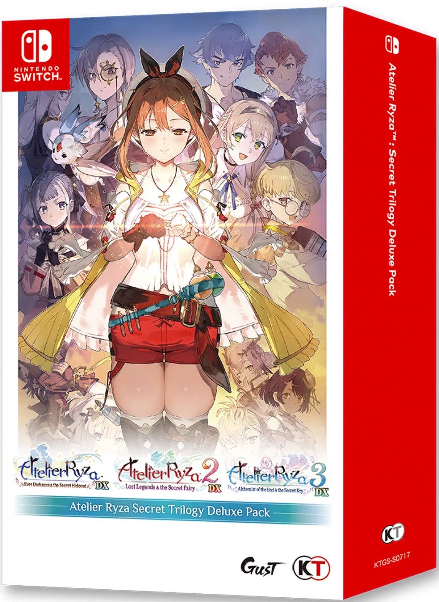 Atelier Ryza Secret Trilogy DX - Nintendo Switch - RPG