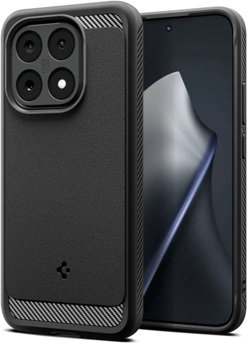 Spigen Rugged Armor - matte black - Xiaomi 15T