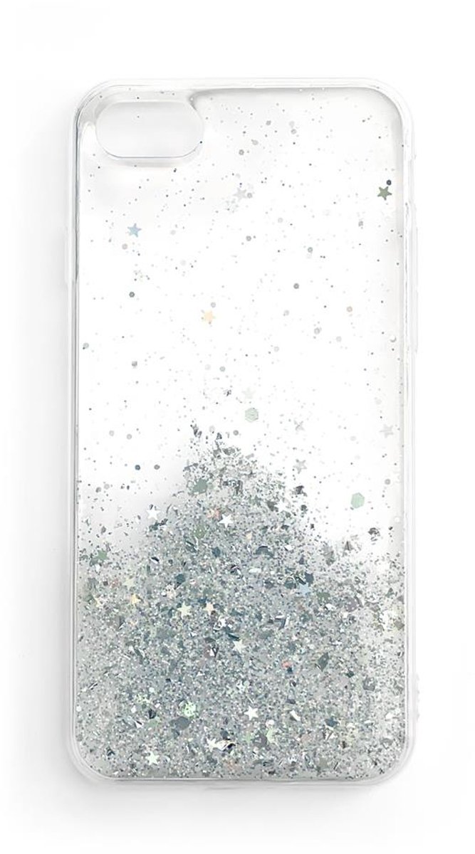 Wozinsky Star Glitter Shiny Glitter Cover Cover with Glitter Samsung Galaxy A72 4G Transparent