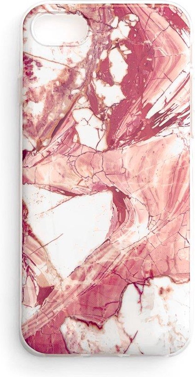 Wozinsky Marble Gel Case Marble Cover Samsung Galaxy A72 4G Pink