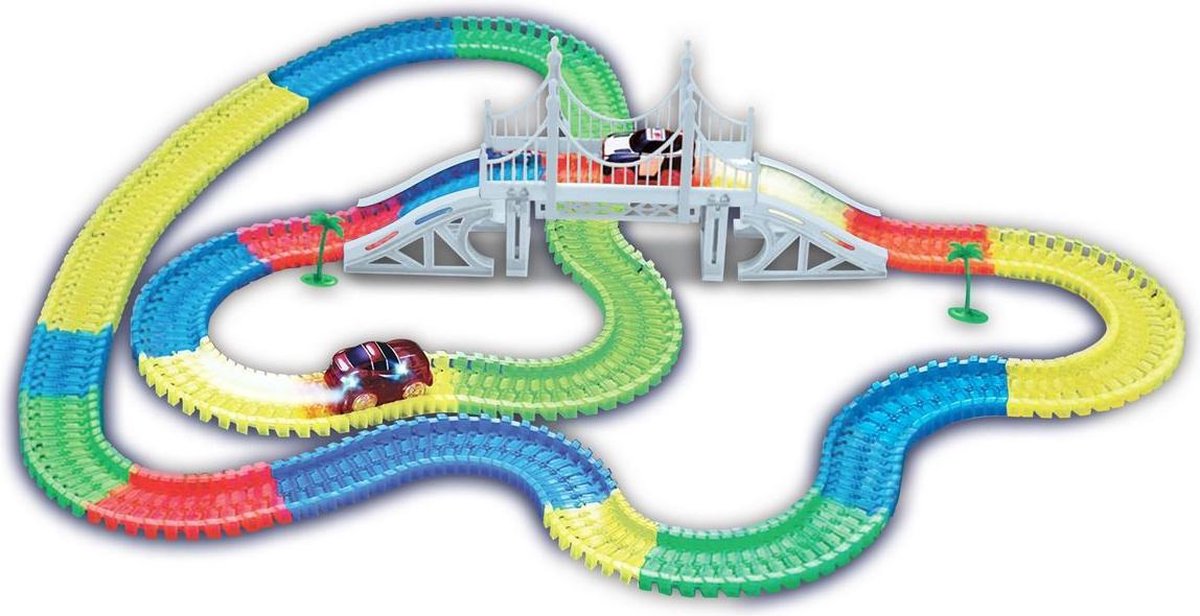 Amewi Magic Traxx Race Track 373 pieces transport box