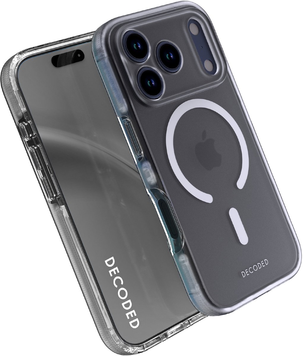 Decoded - DropTec Transparent Backcover for iPhone 17 Pro - Frosted White