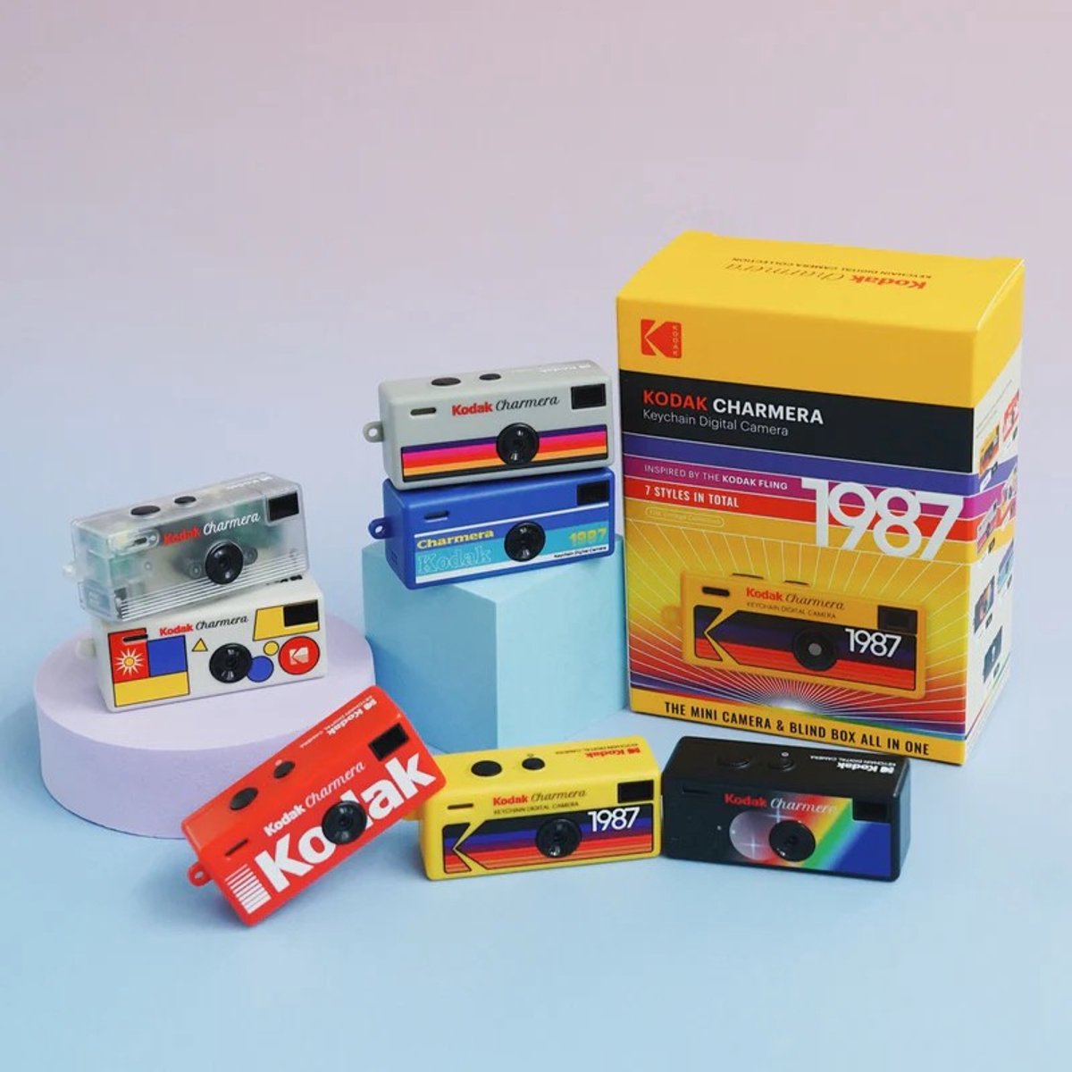 KODAK Charmera Keychain Digital Camera Blind Box (1 pc assorted)