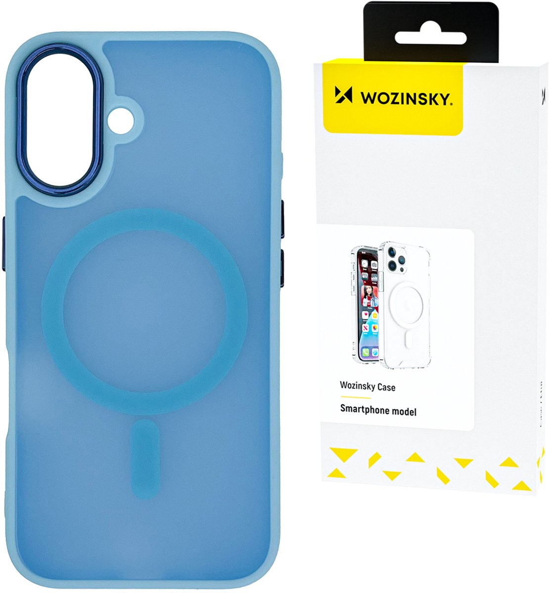 Wozinsky Fashion MagSafe Case for Samsung Galaxy S25 Ultra - Blue