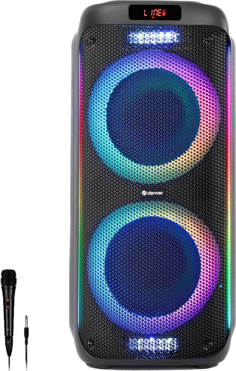 DENVER TSP-456 - Trolley Speaker - 600W - Bluetooth
