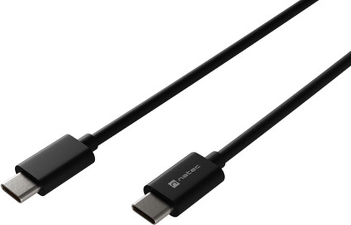 Natec Prati - USB-C cable - USB-C to USB-C - 1 m