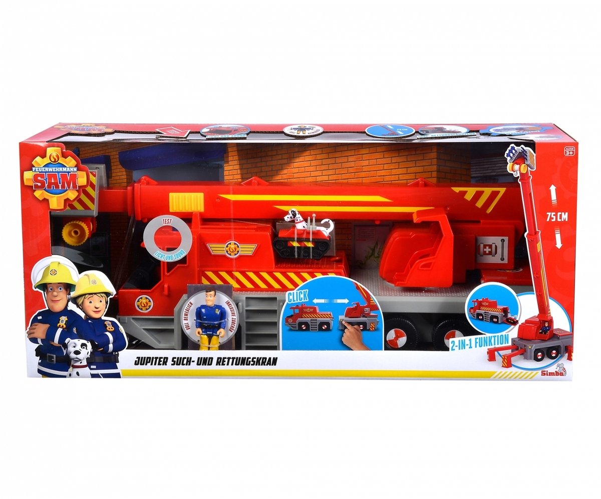 Simba Sam Rescue crane 2-in -1