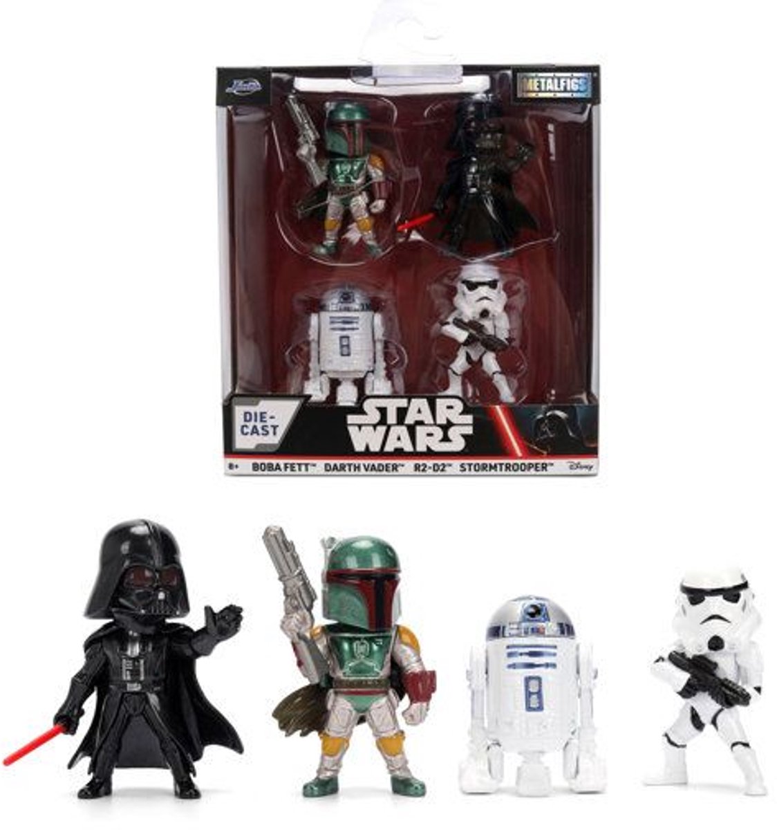 Jada Toys - Star Wars 4-Pack Figures 2.5" Wave 1