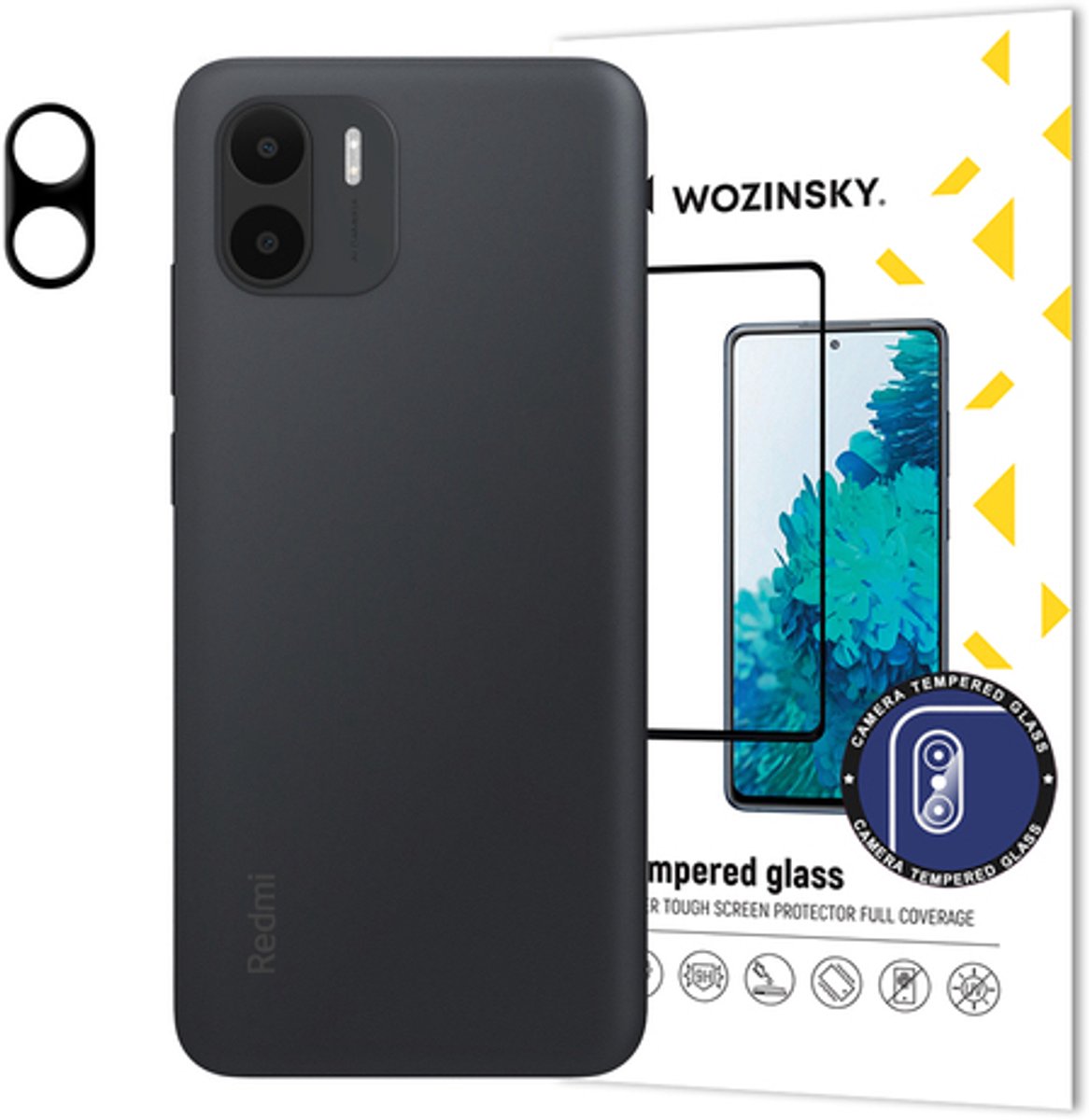 Wozinsky Full Camera Glass for Xiaomi Redmi A2 / Redmi A1