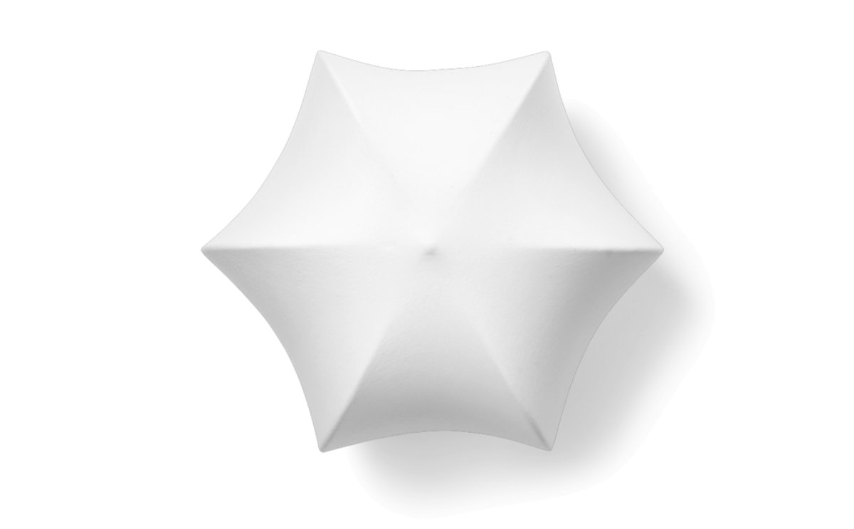 Ferm Living Plafoniera Poem Ø36 cm Cachemire bianco