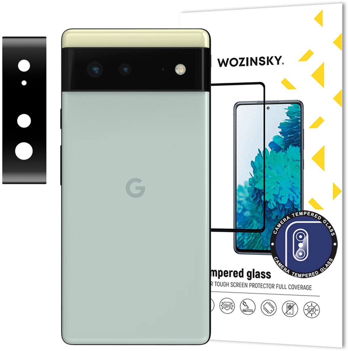 Wozinsky Full Camera Glass tempered glass for Google Pixel 6 for 9H camera