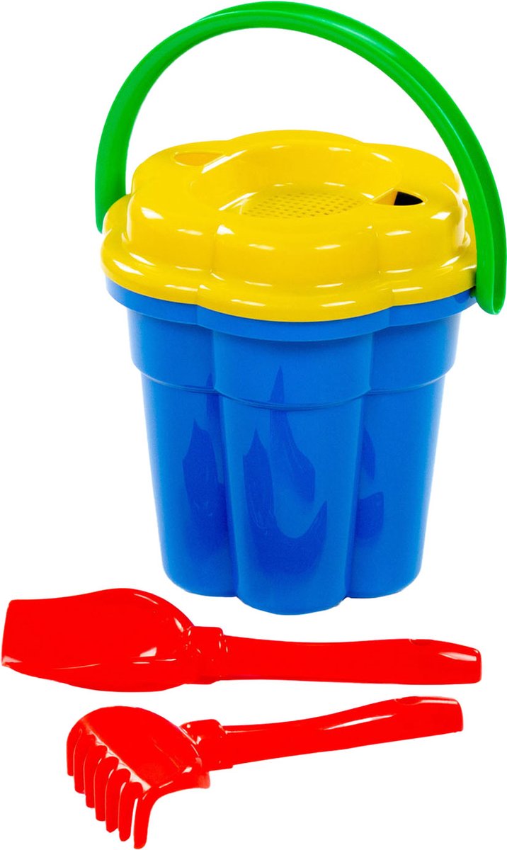 Cavallino Toys Cavallino XL Classic Bucket Set Blue 4-piece.