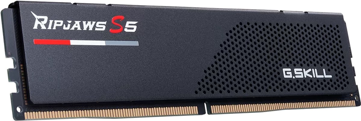 G.Skill Ripjaws S5 DDR5-5600 - 32GB - CL46 - Single Channel (1 pcs) - Sort
