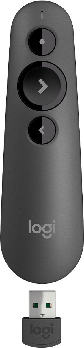 Logitech R500s Laser Presentation Remote - Graphite