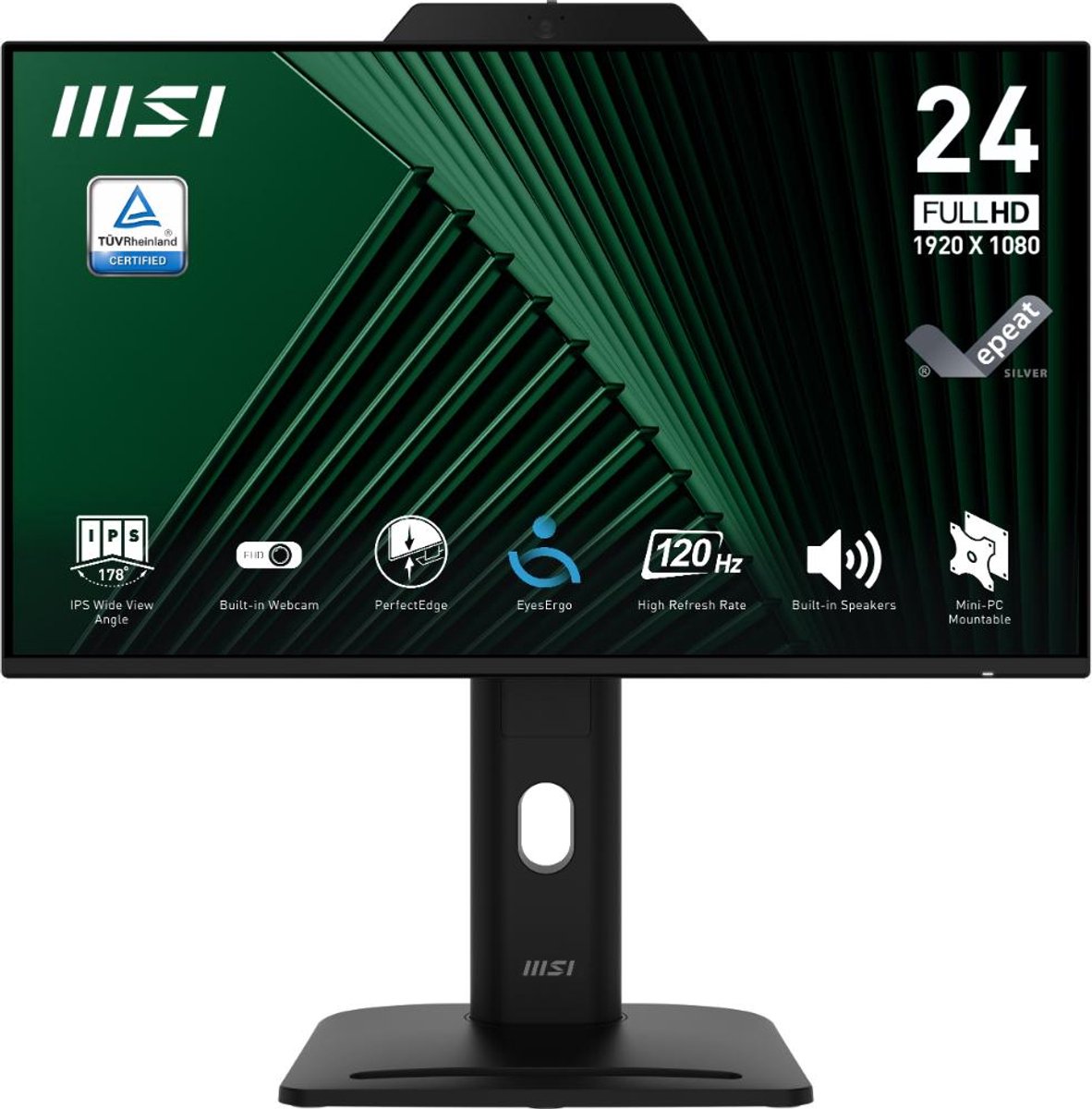 24" MSI PRO MP242PMG - 1920x1080 (FHD) - 120Hz - IPS