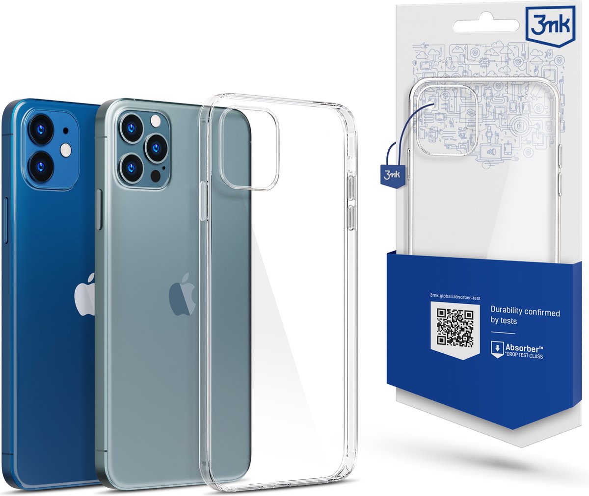 3mk Apple iPhone 12/12 Pro - Clear Case