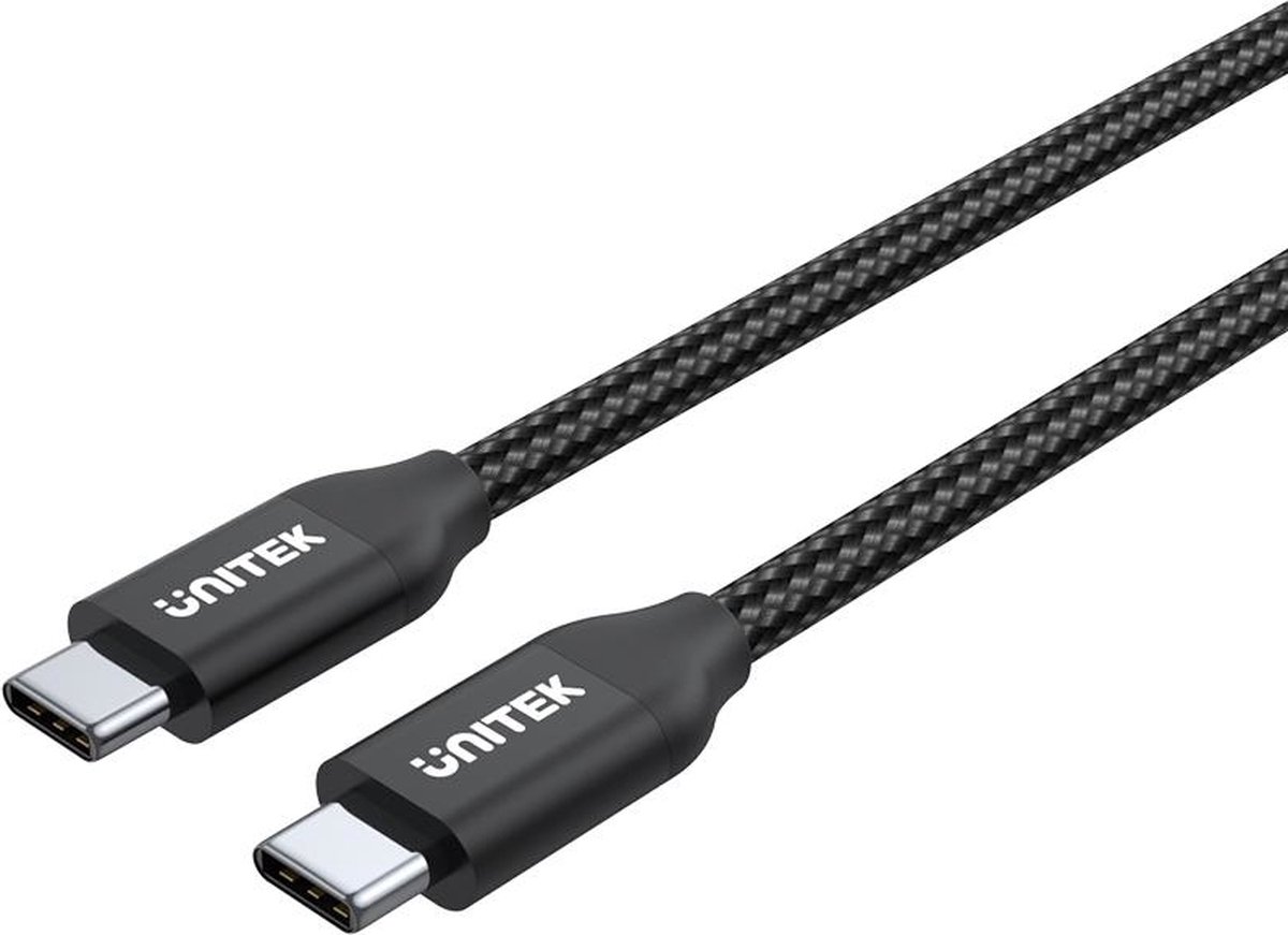 Unitek - USB-C cable - USB-C to USB-C - 2 m