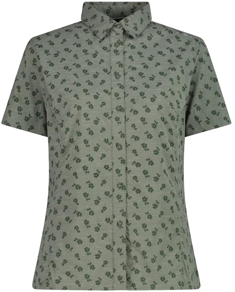 Camicia elasticizzata con stampa floreale donna CMP