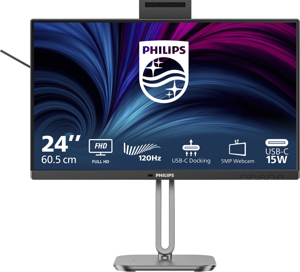 24" Philips 24B2U4301H - 1920x1080 (FHD) - 120Hz - IPS
