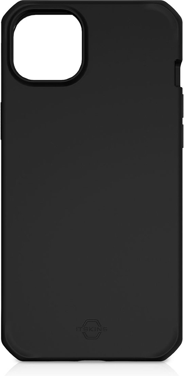 ITSKINS SPECTRUM SILK cover for iPhone 14 Plus®. Black