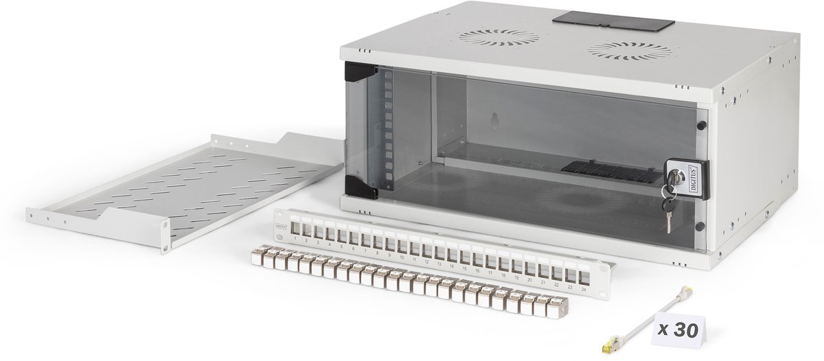 DIGITUS SOHO PRO Series - cabinet - 540x400 mm (WxD) - 4U