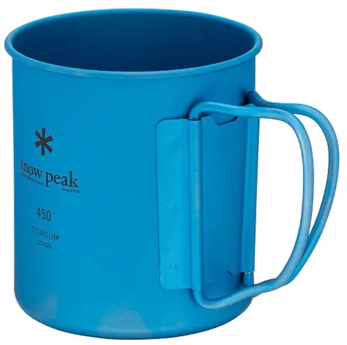 Mug in titan a parete semplice Snow Peak 450